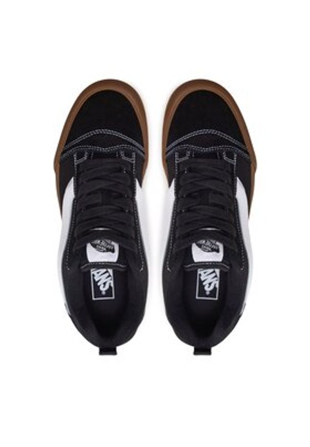 Vans Tenisówki U Knu Skool VN0009QCB9M1 Czarny. Kolor: czarny. Materiał: skóra