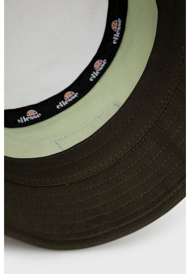 Ellesse kapelusz bawełniany x Looney Tunes kolor zielony bawełniany. Kolor: zielony. Materiał: bawełna