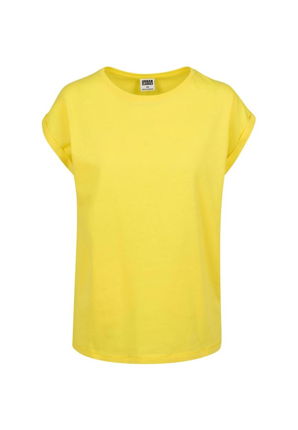 Urban Classics - Koszulka Damska Z Rozszerzonym Ramieniem. Kolor: żółty, wielokolorowy, czarny