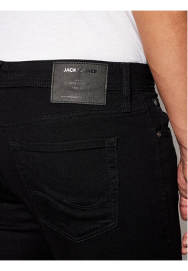 Jack & Jones Jeansy Glenn Original 12152346 Czarny Slim Fit. Kolor: czarny
