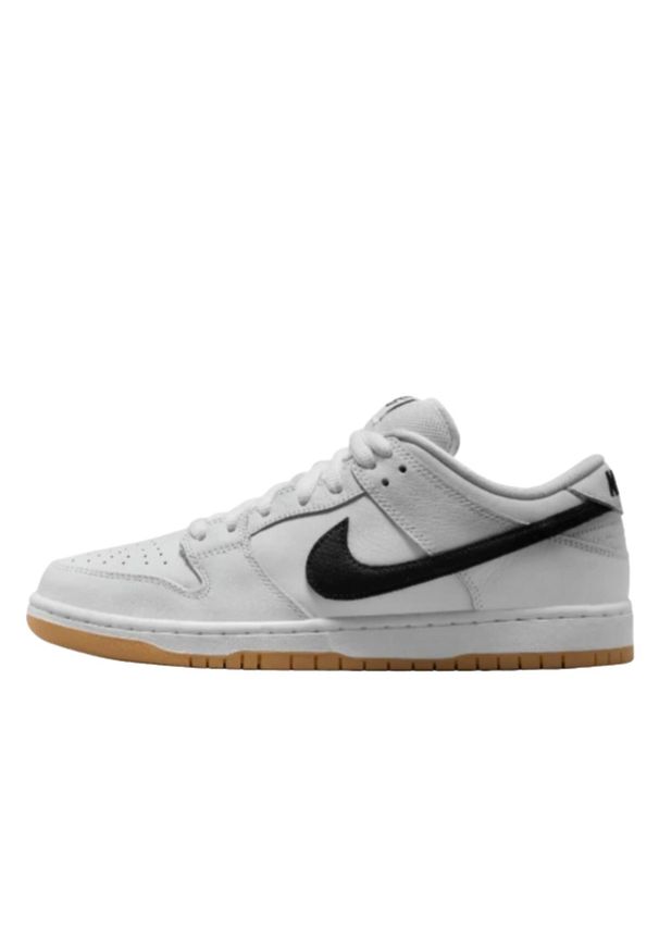 Buty do chodzenia dla dorosłych Nike SB Dunk Low Pro ISO White Gum. Kolor: szary. Materiał: guma. Sport: turystyka piesza