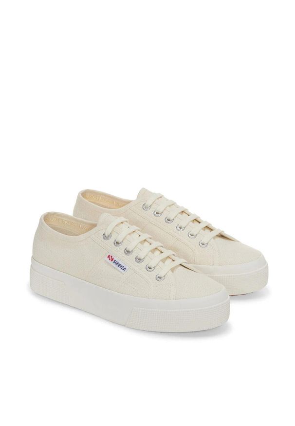 Sneakersy Superga 2740 Platform. Okazja: na co dzień. Kolor: beżowy. Obcas: na platformie