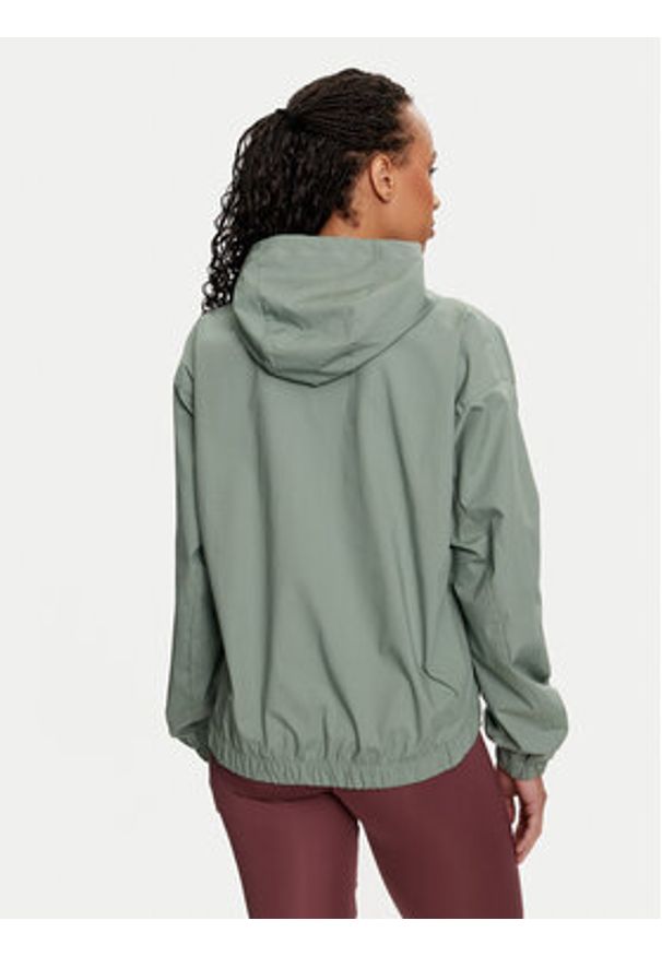 Adidas - adidas Wiatrówka Terrex Xploric IN4629 Zielony Loose Fit. Kolor: zielony. Materiał: bawełna