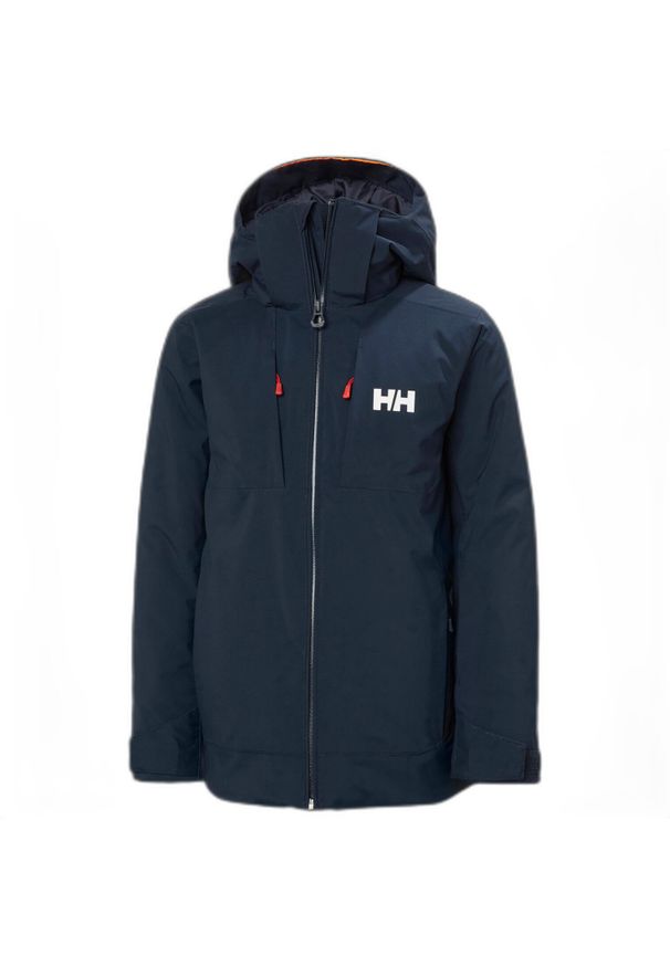 Kurtka dziecięca Helly Hansen alpha. Kolor: niebieski. Sezon: zima. Sport: narciarstwo