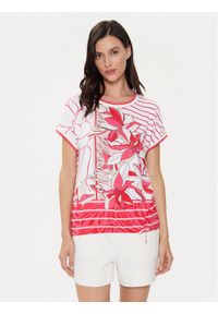 Olsen T-Shirt 11104811 Różowy Regular Fit. Kolor: różowy. Materiał: wiskoza #1