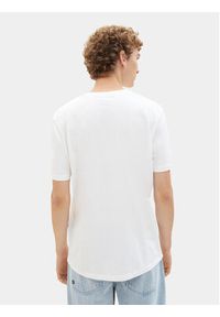 Tom Tailor Denim Komplet 2 t-shirtów 1038633 Biały Regular Fit. Kolor: biały. Materiał: bawełna, denim #5