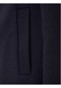 Hugo - HUGO Płaszcz wełniany Mintrax2541 50546551 Granatowy Regular Fit. Kolor: niebieski. Materiał: wełna #5