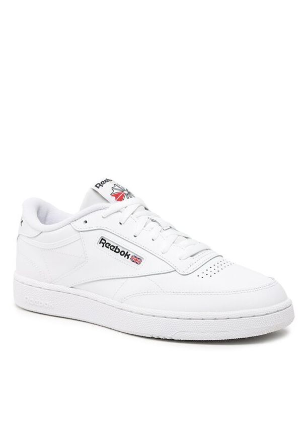 Reebok Sneakersy Club C 85 Shoes GZ1605 Biały. Kolor: biały. Materiał: skóra. Model: Reebok Club