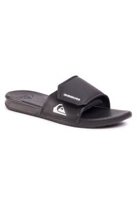 Quiksilver Klapki AQYL100957 Czarny. Kolor: czarny. Materiał: skóra #1