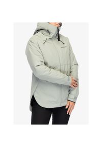 Kurtka ocieplana damska Didriksons Jennie Jacket 2. Kolor: zielony, biały, wielokolorowy. Sport: turystyka piesza