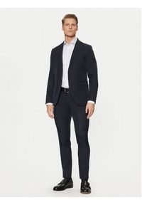 BOSS Koszula 50533039 Biały Slim Fit. Kolor: biały. Materiał: bawełna