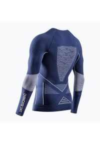XBIONIC - Longsleeve termoaktywny męski X-Bionic Energy Accumulator 4.0. Kolor: niebieski. Długość rękawa: długi rękaw