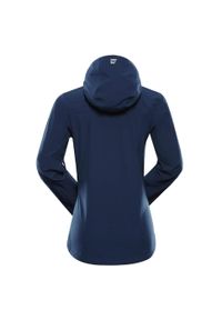 ALPINE PRO - Kurtka damska trekkingowa wodoodporna Alpine Pro Zarra 2. Kolor: niebieski. Materiał: hardshell. Sport: turystyka piesza, wspinaczka