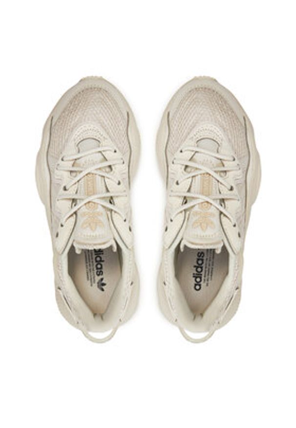 Adidas - adidas Sneakersy Ozweego J IG9016 Beżowy. Kolor: beżowy. Materiał: materiał