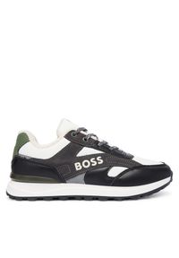 Sneakersy BOSS. Kolor: czarny