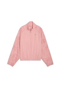 Puma - Damska kurtka treningowa PUMA League o luźnym kroju PUMA. Kolor: różowy. Sport: bieganie #1