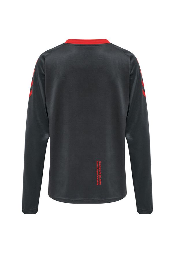 Bluza do piłki ręcznej damska 1/2 zip Hummel hml action. Kolor: czerwony, wielokolorowy, szary, brązowy. Sezon: zima, jesień