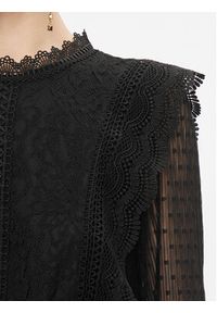 only - ONLY Bluzka 15305687 Czarny Regular Fit. Kolor: czarny. Materiał: syntetyk #3