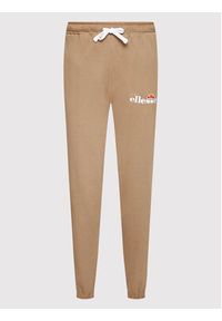 Ellesse Spodnie dresowe Velam SGM13150 Brązowy Regular Fit. Kolor: brązowy. Materiał: dresówka, bawełna