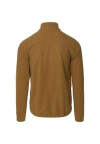 Hi-tec - Męska Bluza Polarowa Damis II. Kolor: brązowy. Materiał: polar. Sezon: zima. Styl: sportowy. Sport: turystyka piesza