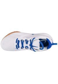 Buty do siatkówki Nike Air Zoom Hyperace 3 FQ7074-106 białe. Zapięcie: sznurówki. Kolor: biały. Materiał: syntetyk, guma, tkanina. Szerokość cholewki: normalna. Model: Nike Zoom. Sport: siatkówka