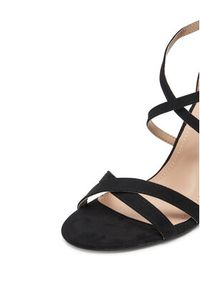 DeeZee Sandały AL0607-1 Czarny. Kolor: czarny. Materiał: materiał