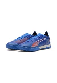Puma - Buty piłkarskie unisex ULTRA 6 MATCH TT PUMA Ultra Blue White Glowing Red. Kolor: czerwony, niebieski, wielokolorowy, biały. Szerokość cholewki: normalna. Sport: piłka nożna