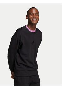 Adidas - adidas Bluza ALL SZN French Terry IX1261 Czarny Loose Fit. Kolor: czarny. Materiał: bawełna #6