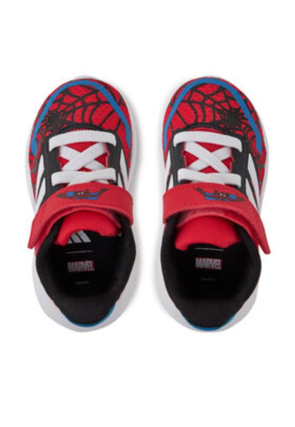 Adidas - adidas Sneakersy Marvel Spider-Man Runfalcon 3.0 IH8758 Czerwony. Kolor: czerwony. Materiał: materiał. Wzór: motyw z bajki