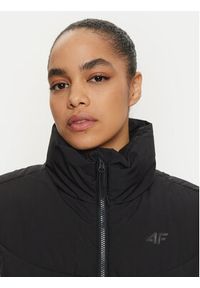 4f - 4F Bezrękawnik 4FWAW24TVJAF135 Czarny Loose Fit. Kolor: czarny. Materiał: syntetyk. Długość rękawa: bez rękawów #5