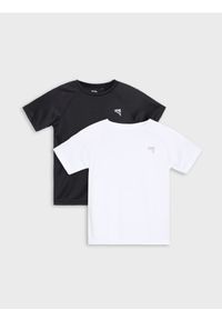 Sinsay - Koszulki 2 pack Active - czarny. Kolor: czarny