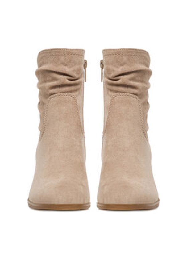 Jenny - JENNY Botki CEO-WS24340-01 Beżowy. Kolor: beżowy. Materiał: materiał