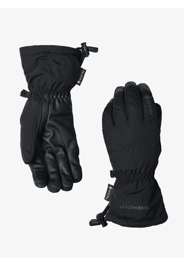 Rękawice GORE-TEX Trekmates Chamonix GTX Gloves. Kolor: czarny. Technologia: Gore-Tex. Sezon: zima. Sport: narciarstwo