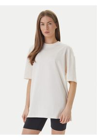 The North Face T-Shirt Essential Simple Dome NF0A8EVX Beżowy Loose Fit. Kolor: beżowy. Materiał: bawełna #1