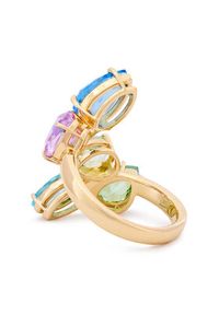 Swarovski Pierścionek Gema 5746907 Kolorowy. Materiał: metalowe. Wzór: kolorowy #4