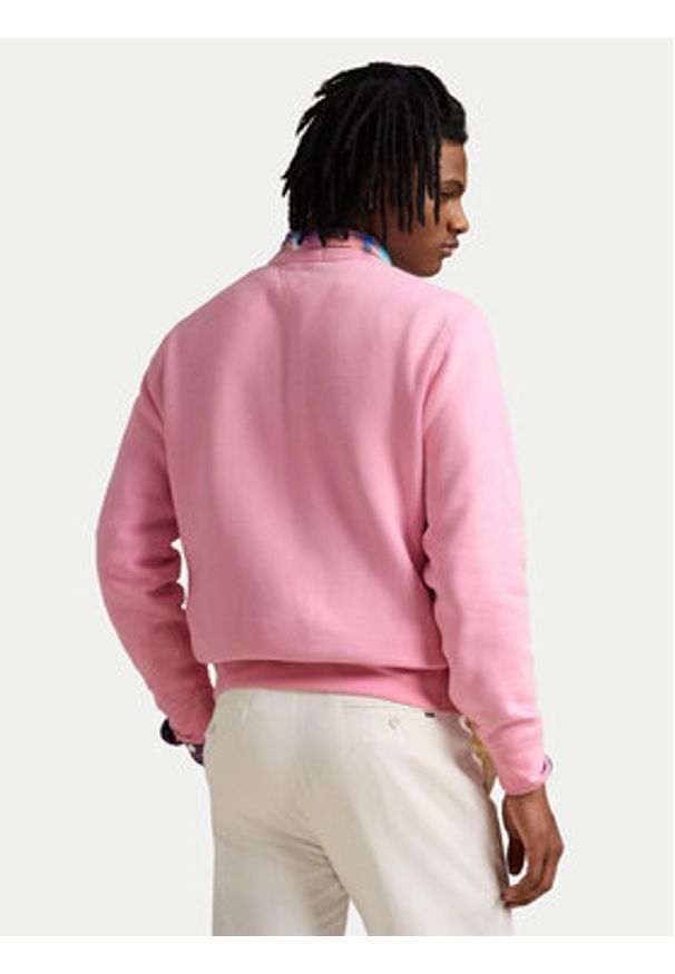 Polo Ralph Lauren Bluza 710766772063 Różowy Regular Fit. Typ kołnierza: polo. Kolor: różowy. Materiał: bawełna