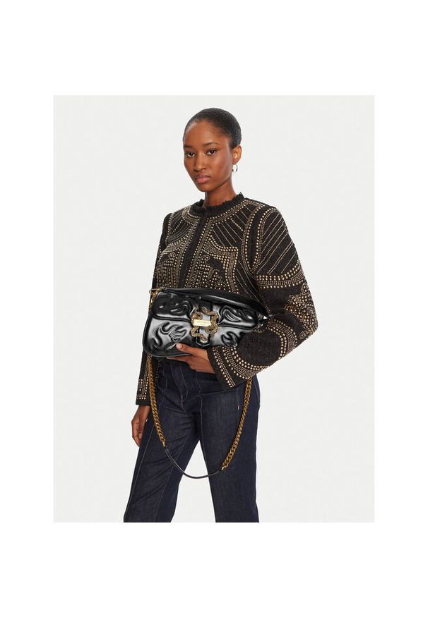 Torebka Just Cavalli. Kolor: czarny