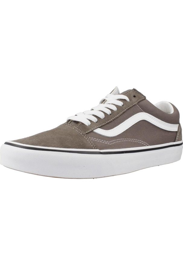 Buty Dorosły Vans Old Skool szary. Okazja: na co dzień. Kolor: brązowy. Model: Vans Old Skool. Sport: skateboard