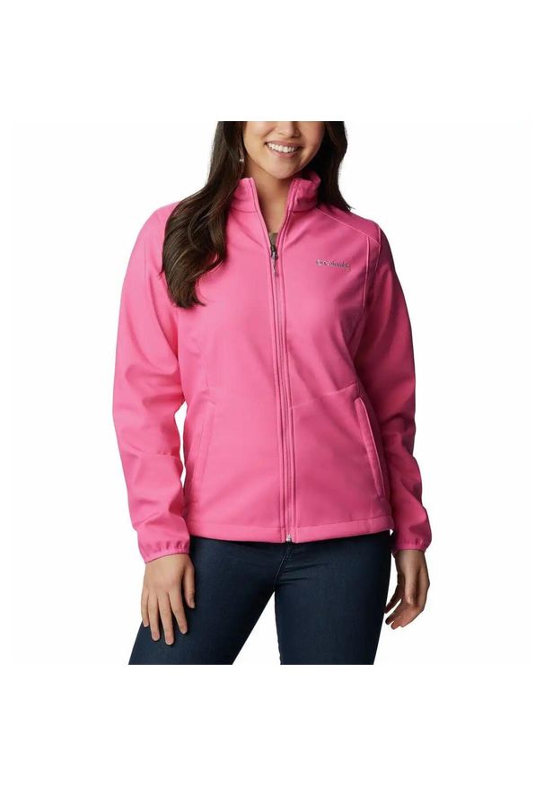 columbia - Kurtka Sportowa Przejściowa Columbia Kruser Ridge Ii Softshell. Kolor: różowy. Materiał: softshell. Sport: turystyka piesza