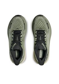HOKA - Hoka Buty do biegania Clifton 9 1127895 Khaki. Kolor: brązowy. Materiał: materiał #3