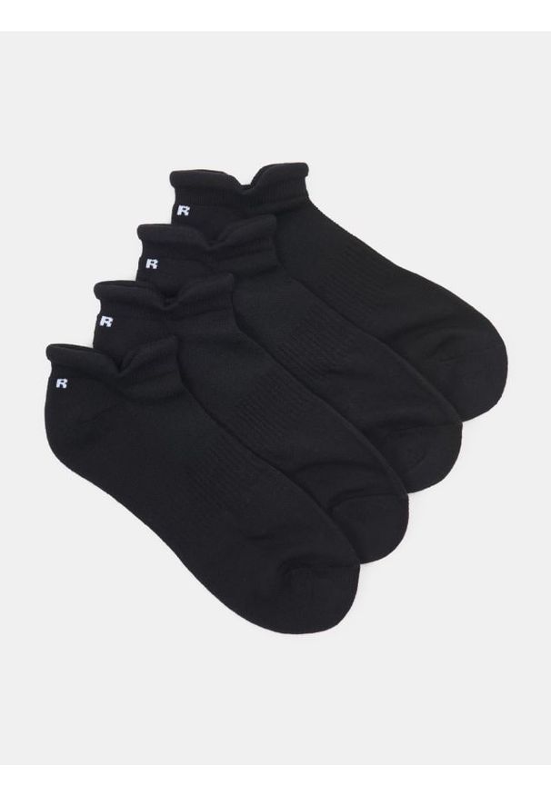 Sinsay - Skarpetki 4 pack - czarny. Kolor: czarny