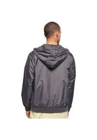 BUILD YOUR BRAND - Kurtka Windrunner Dla Dorosłych Unisex. Kolor: szary