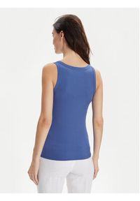 Marella Top Eddy 2413941074 Niebieski Slim Fit. Kolor: niebieski. Materiał: wiskoza #5