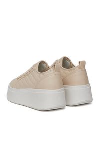 DeeZee Sneakersy AM25237 Beżowy. Kolor: beżowy. Materiał: skóra #2