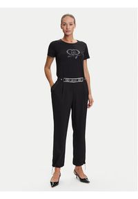 Liu Jo Sport Spodnie materiałowe TF5192 T004A Czarny Regular Fit. Kolor: czarny. Materiał: syntetyk. Styl: sportowy #3