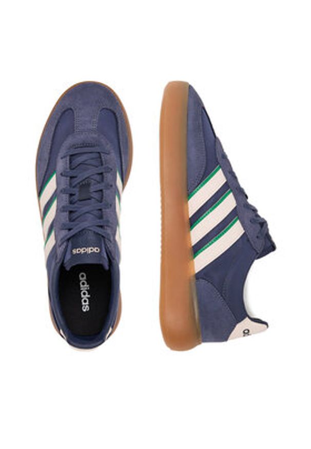 Adidas - adidas Sneakersy BARREDA DECODE JR3545 Granatowy. Kolor: niebieski. Materiał: skóra, zamsz