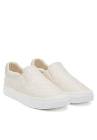 Calvin Klein Tenisówki Vulc Slip On - Jacq HW0HW02411 Écru. Zapięcie: bez zapięcia. Materiał: skóra #4