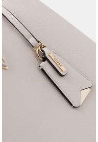 Guess - GUESS Biała torebka damska Meridian II. Kolor: beżowy. Materiał: skórzane. Styl: elegancki, casual #8
