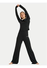 Roxy Spodnie dresowe Rise & Vibe New Rib ERJNP03673 Czarny Relaxed Fit. Kolor: czarny. Materiał: wiskoza #4