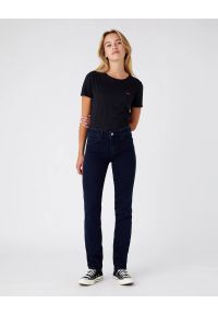 Wrangler - WRANGLER STRAIGHT DAMSKIE SPODNIE JEANSOWE #5